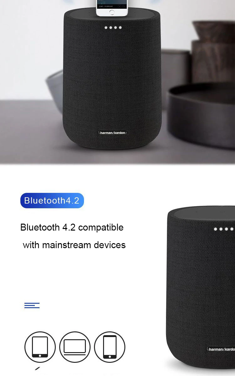 Harman Kardon цитирование один волшебный динамик bluetooth компьютер стерео гостиная дома цитирование один черный