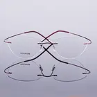 Гибкая оправа для очков без оправы из титанового сплава диаметром 20003