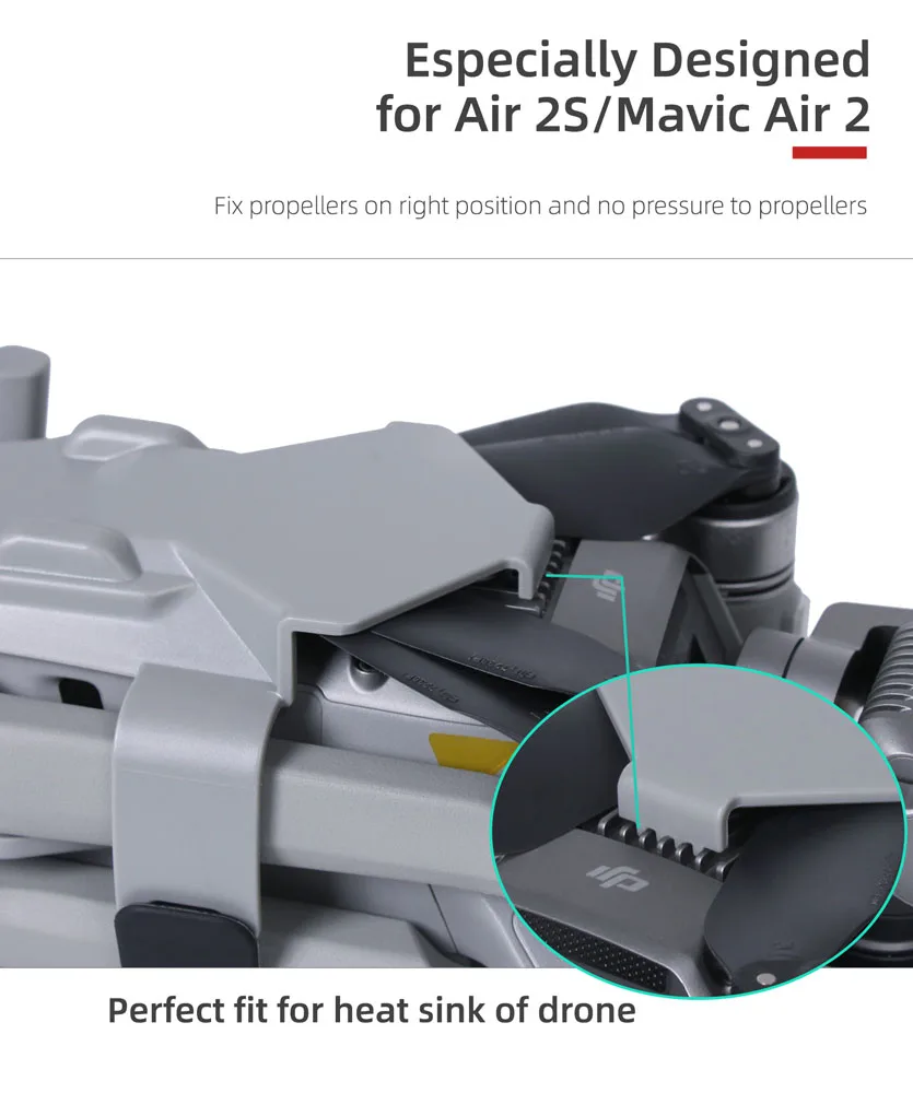 Стабилизаторы пропеллера дрона для Mavic Air 2/Air 2S держатель лопасть двигателя