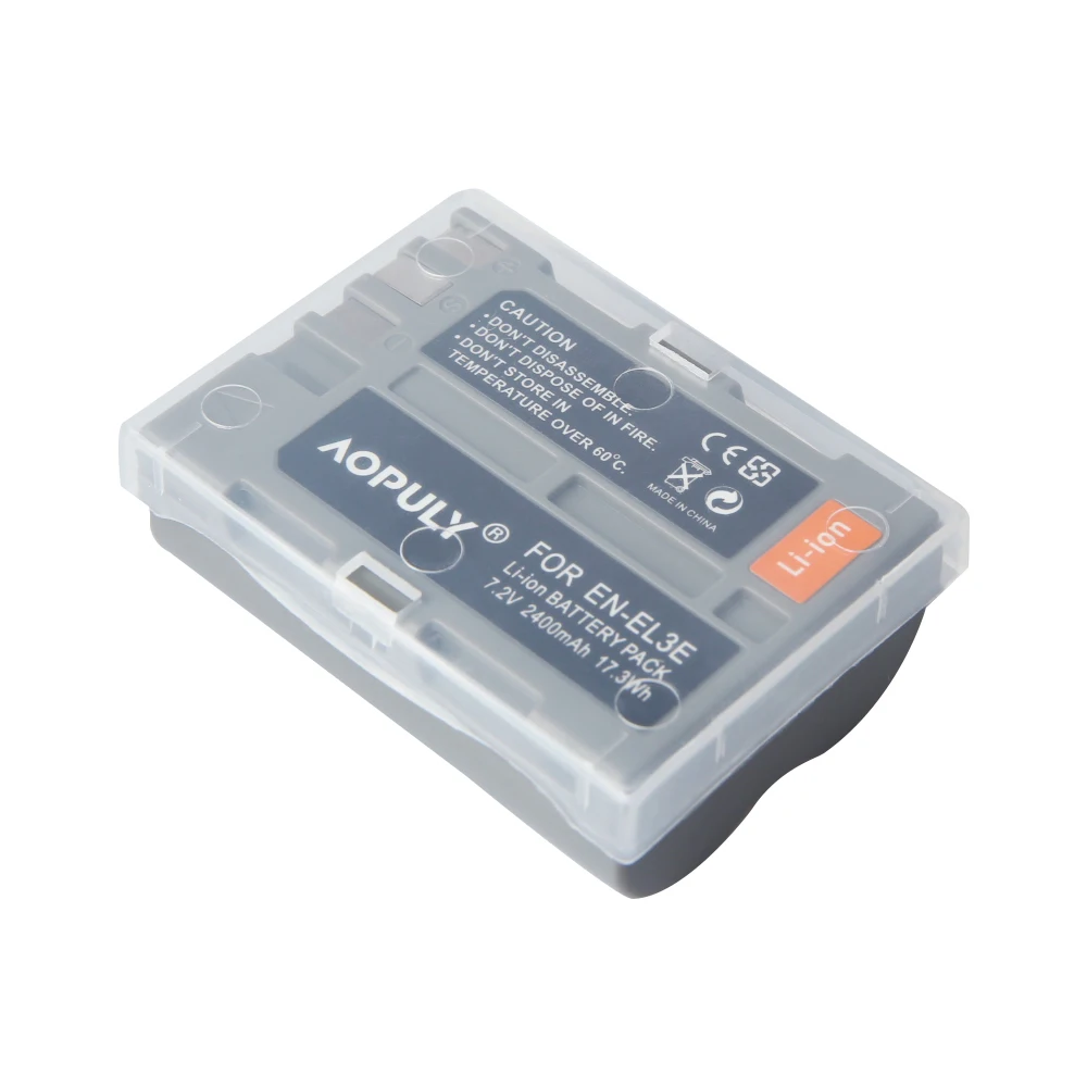 Аккумулятор 2400 мАч для фотоаппарата Nikon D50 D70 D70s D80 D90 D100 D200 D300 D300S D700 - купить по