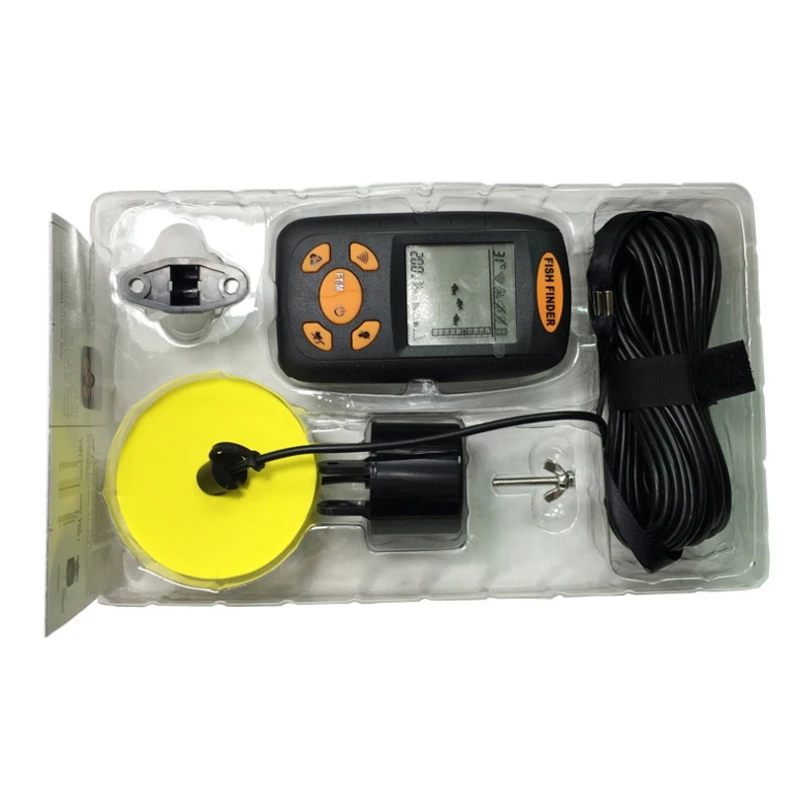 

Sonar Fish Finder Sensor Fish Alarm to Find Out the Location of Fish Depth and Bottom Contour of Water.
