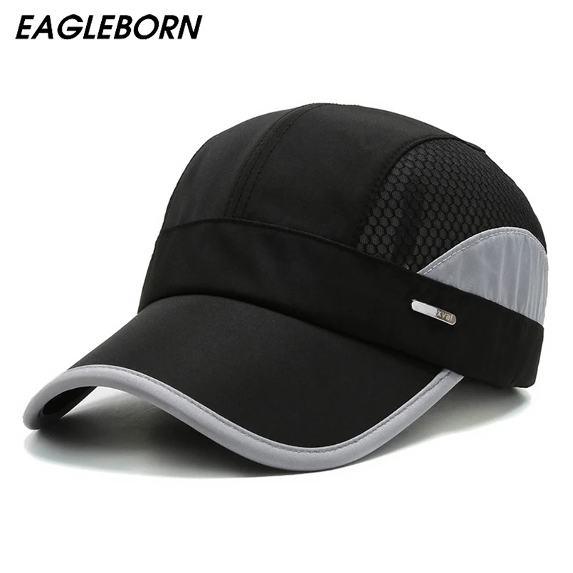 Новая бейсбольная кепка Мужская бейсболка для папы Спортивная Кепка бега с
