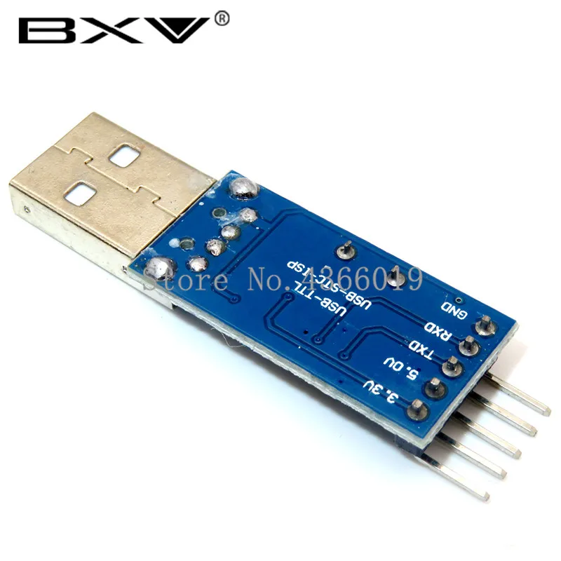 Модуль адаптера преобразователя PL2303 USB в RS232 TTL с пылезащитной крышкой PL2303HX 1