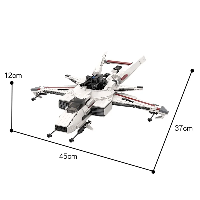 

MOC High-Tech Bricks Multifunctional Warship Hypervelocity Launch Vehicle Modular Plane Building Blocks Kids Xmas Toys