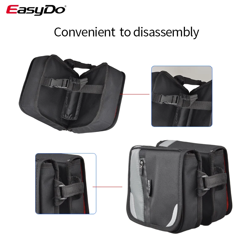 Велосипед EasyDo сумка на раму передняя насадка верхняя труба для велоспорта