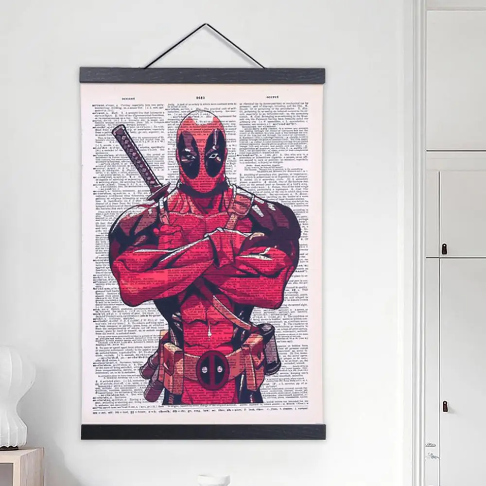 

Magnetic Poster Frame Wooden Wall Photo Picture Artwork Hanger Poster Holder Hanging scrolls Home Wall Decoration Frame 21-50cm