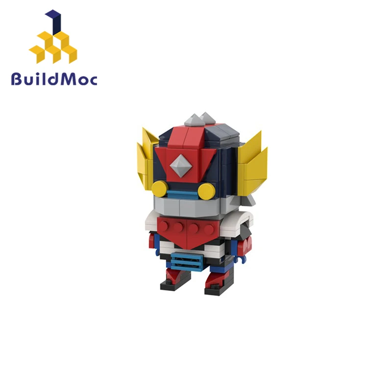 

Buildmoc Cartoon Robot Super Heroes Robots 132PCS Bricks MOC Model Building Blocks Toys for Children DIY Toy Kids Gifts for Boys