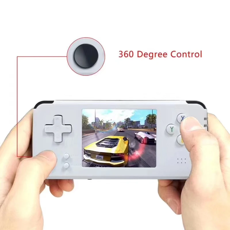 RS97 Retro Game Console opending system 64bit 3.0inch Portable Handheld Player 360 Degree controller | Электроника