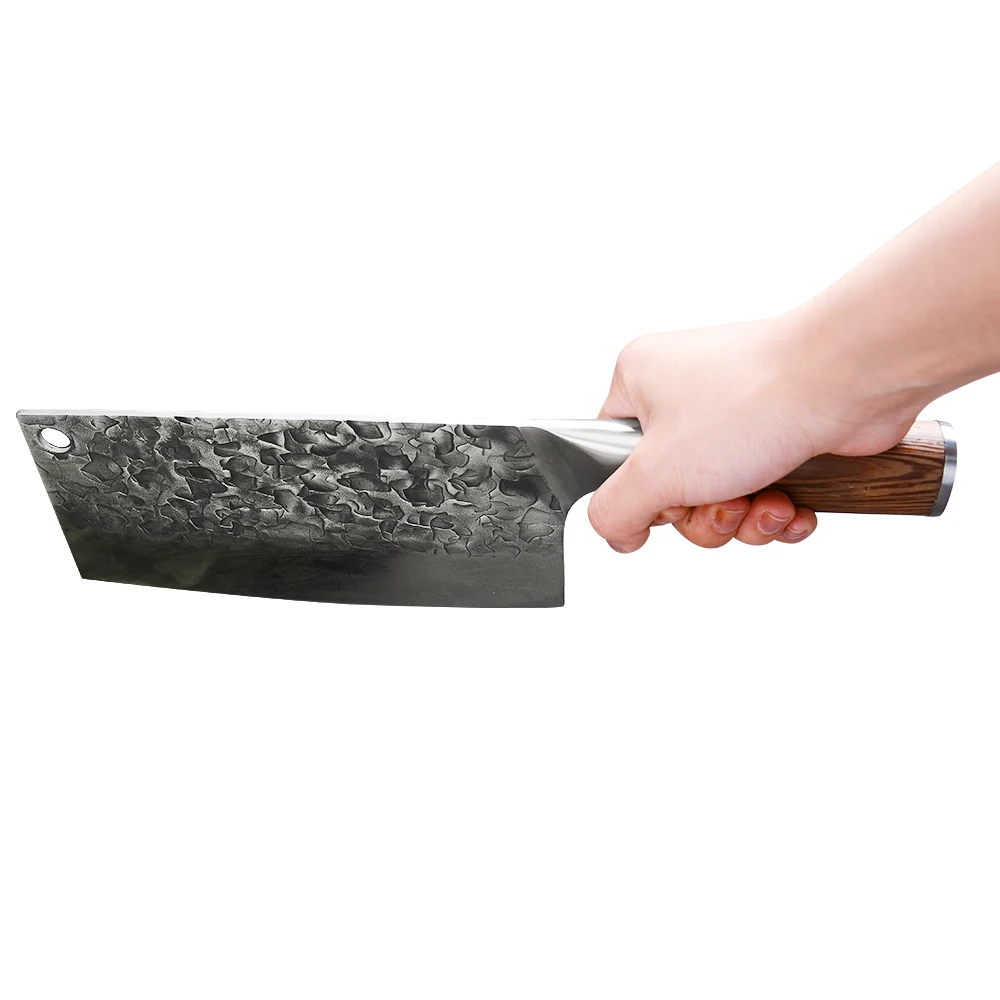 

XYj Chinese Kitchen Knife 8inch Professional Slicing Vegetables Knives Meat Cutter Sharp Cleaver Cooking Household Accessories