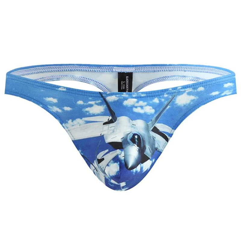 Трусы танга мужские с принтом стринги для геев пикантное нижнее белье мужчин| |
