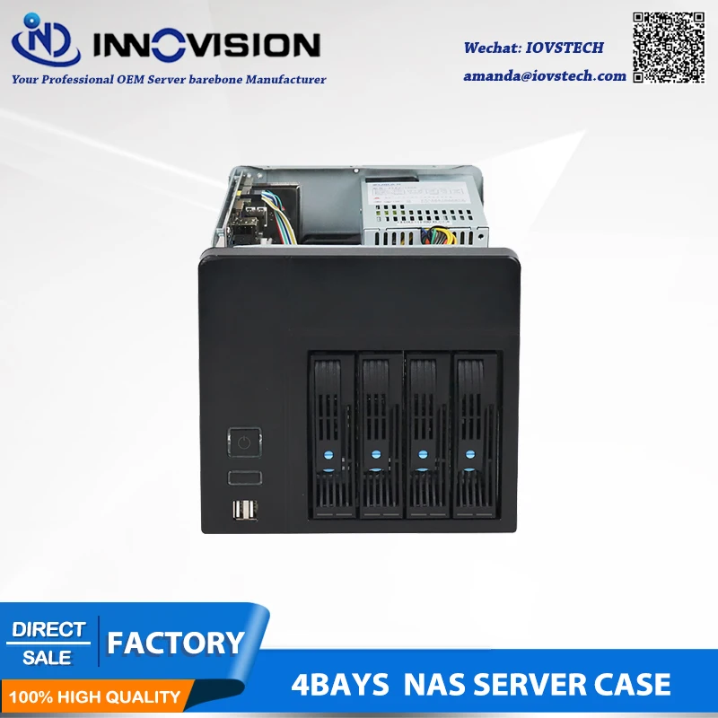Горячая замена сервер хранения nas шасси IPFS Miner с Celeron J1900 материнская плата 4 ГБ ОЗУ