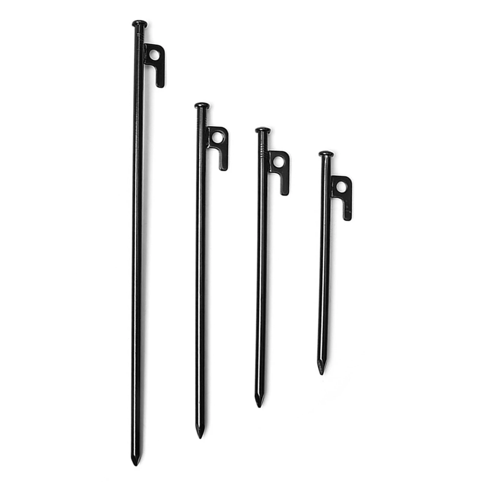 

4pcs/set Heavy Duty Tent Stakes, Awning Anchor Tarp Pegs, Canopy Ground Nails, Outdoor Garden Camping Hiking Trip Accessories