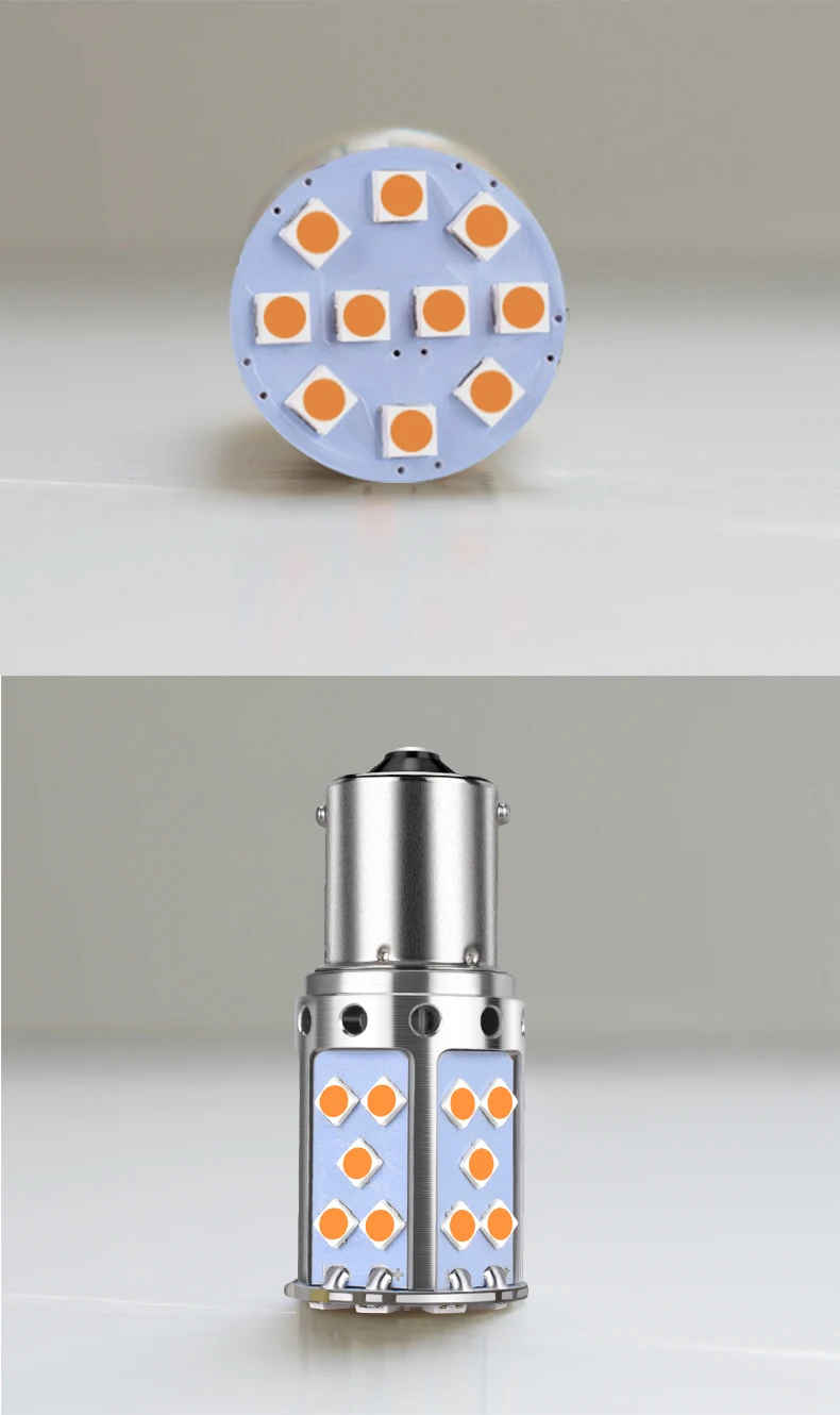 2 шт. 1156 BA15S светодиодный P21W PY21W BAU15S 3030 35SMD лампочки Canbus T20 7440 W21W светодиодный светильник для автомобилей сигнала поворота светильник, желтый, белый