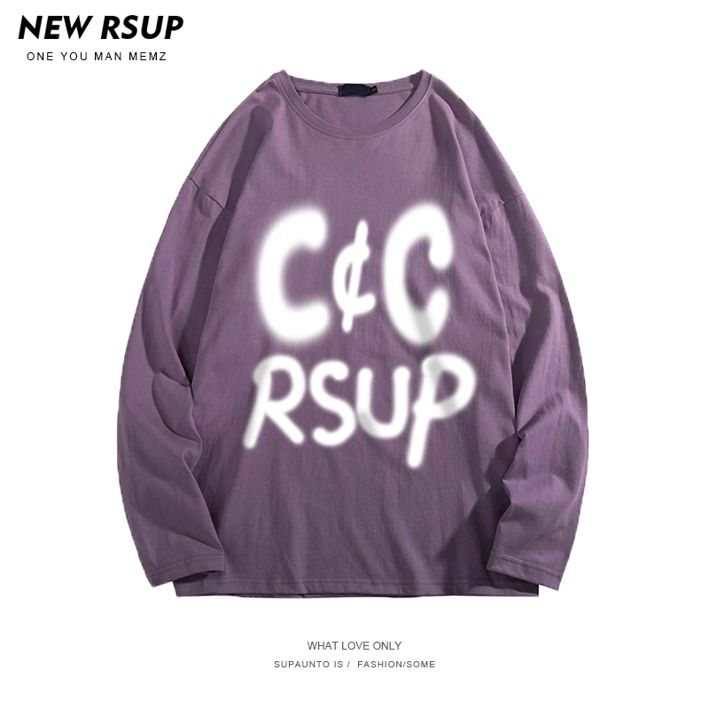 Осенняя Модная брендовая хлопковая Футболка с принтом Ins для мальчиков в