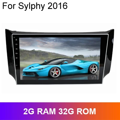 Sylphy 2016 2G 32G SINOSMART 4/8 ядро Процессор, 2G Оперативная память 9 дюймов Android 8,1 автомобиля gps навигации аудио для Nissan Sylphy 2012 /Teana/Altima 2013 - Цвет: Sylphy 2016 2G 32G