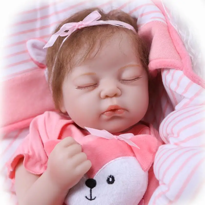 

20 inch soft handmade baby reborn dolls lifelike girl bebe reborn bonecas Boutique doll gift toys for children