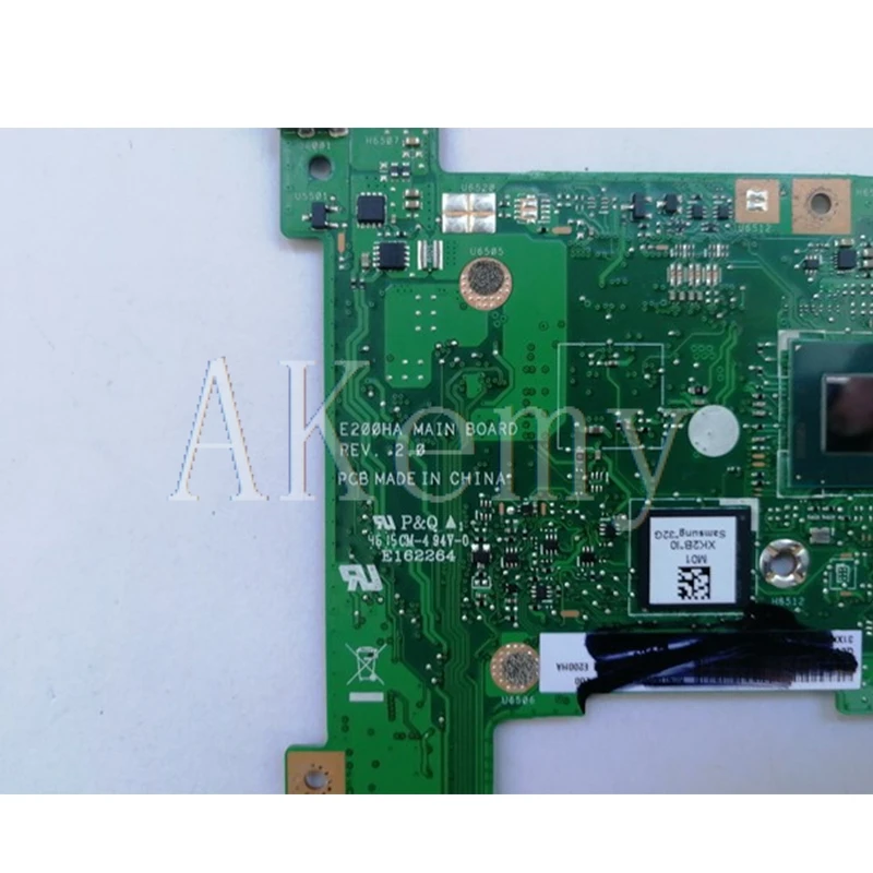 SAMXINNO E200HA материнская плата для ноутбука For Asus E200H E200 тестовая оригинальная 128G