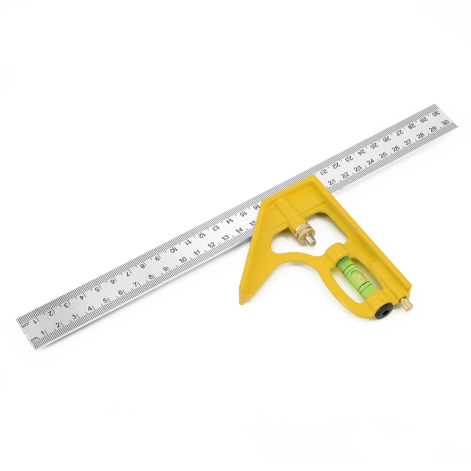 Прямая Линейка Carpenter Tri Square Angle Finder & Level Tool Регулируемая мера|Детали инструментов| |