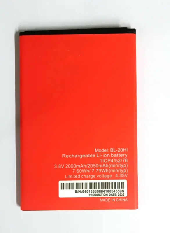 

Westrock 2050mAh BL-20HI Battery for ITEL BL-20HI Cell Phone BATTERY