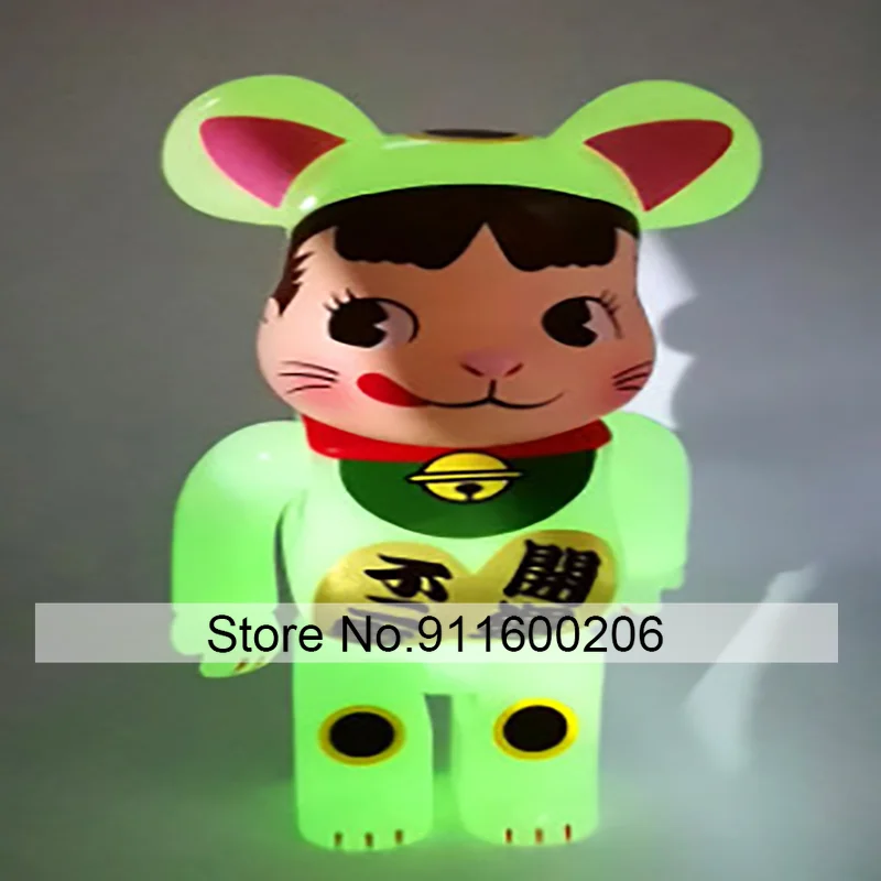 

Bearbricklys 28cm 400% Bear&bricklys Toy Blocks Bear Toy Action Toy Figures Garage Kits Dolls Kids Toys