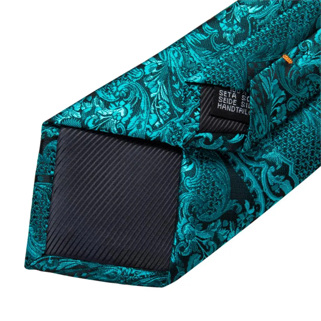 Мужской галстук темно синего цвета с Пейсли качественный Свадебный для мужчин