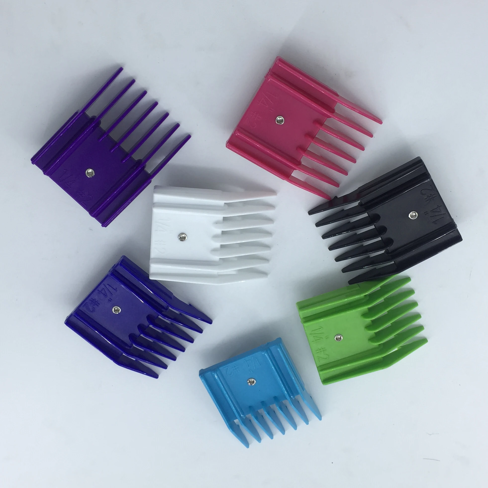 Free Shipping 4pcs/set Pet Clipper Blade Attachment guide Co