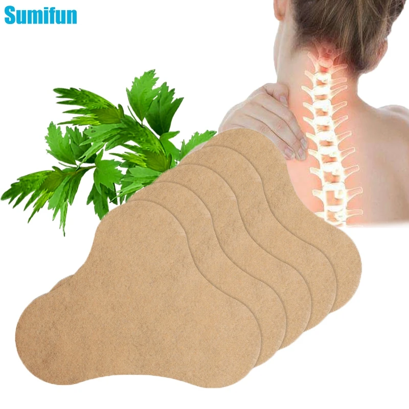 

Sumifun 6pcs Cervical Vertebra Pain Relief Patch Wormwood Extract Joint Ache Chinese Medical Sticker Rheumatoid Arthritis Patch