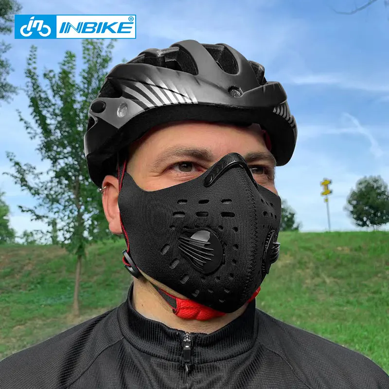INBIKE PM2.5 Респиратор маска для бега фитнес-Тренировка Спортивная тушь для ресниц страйкбол велосипедный рот муфельные велосипедные маски для лица