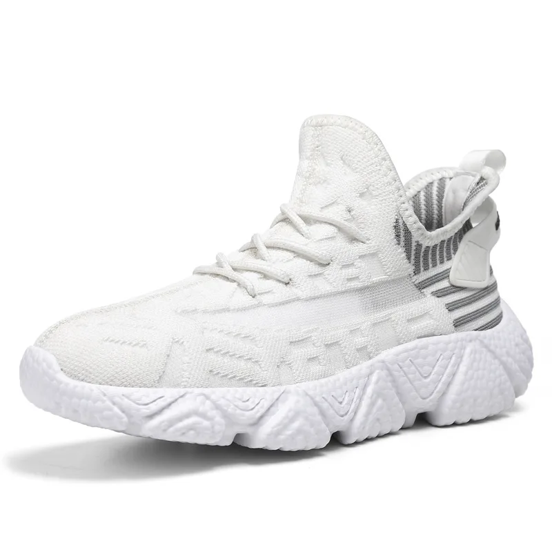 

2021 Summer Sports Casual Men's Shoes New Mesh Shoes Running Shoes Popcorn Sole Non-Slip Wear-Resistant Sports Casual