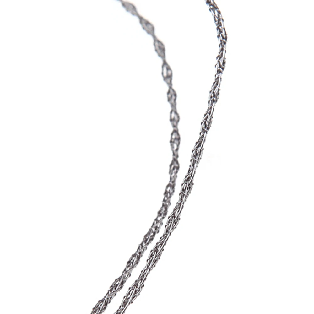 Для выживания в полевых условиях нержавеющая проволочная пила ручная цепная