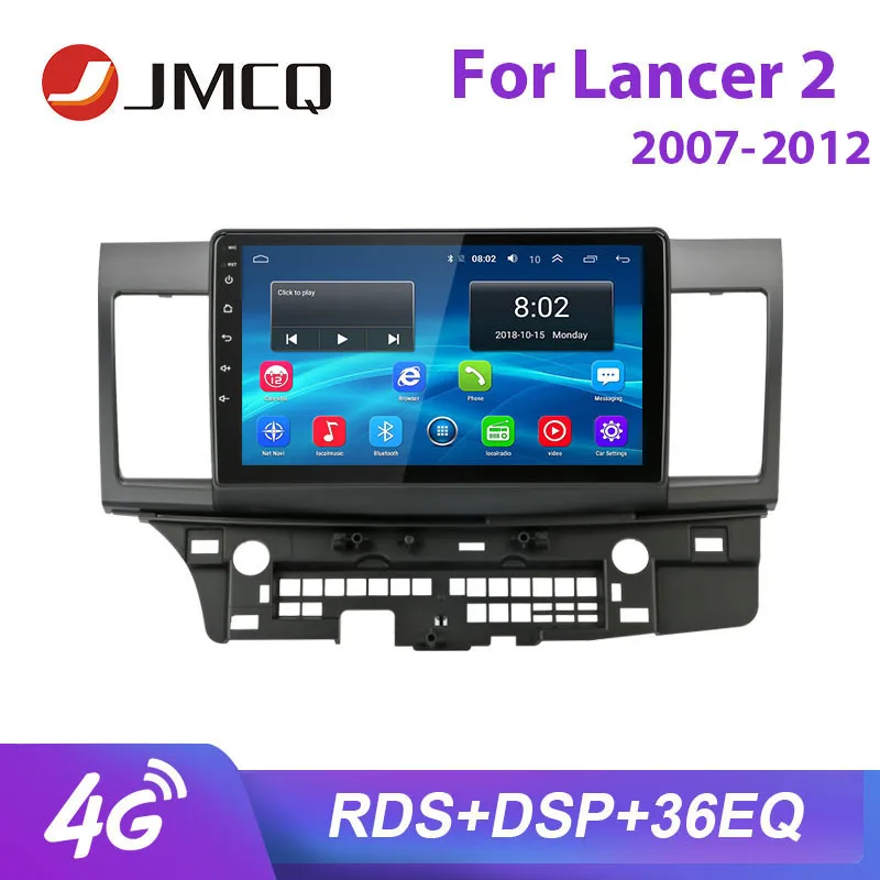 JMCQ 10 &quotRDS для Mitsubishi Lancer 2 2007-2012 автомобильное радио 4G Wifi Android плеер GPS Мультимедиа
