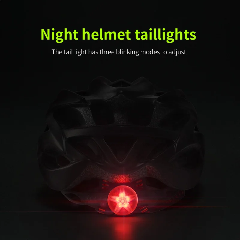 

Newest Road Bicycle MTB Cycling Helmet Mtb Mountain Bike Helmet with Rear Light Riding Helmet with Visor Sports Safty Helmet
