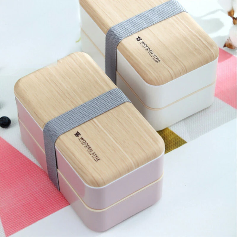 Новый Портативный Bento Коробки для обедов Пикник Печь закуска фруктовый контейнер