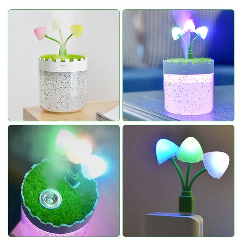 Новый Арома эфирные масла диффузор чашка с пейзажем увлажнитель воздуха 300 мл