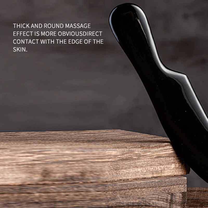 

Massage Scraper Board Ox Horn Acupoint Face Eye Care SPA Massage Body Facial Anti-wrinkle Face Massager