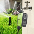 Умный контроллер для полива, Wi-Fi, водонепроницаемый датчик влажности почвы, таймер полива сада