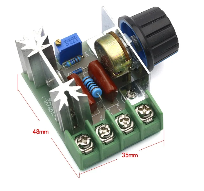 Двигатель переменного тока 220 В 4000 Вт импортный высокомощный тиристор