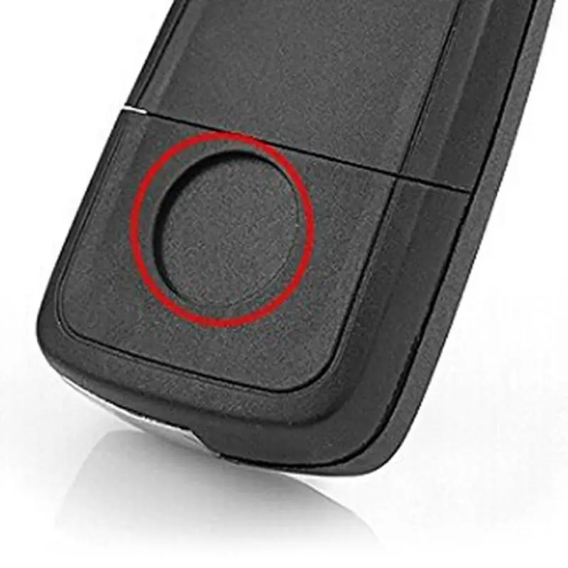 

2 Button Flip Key Fob Case + Uncut Blade For Vauxhall Opel Astra Insignia Black Ignition System Accessories Car Key