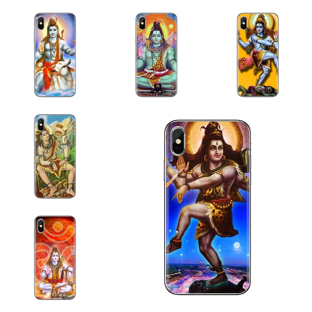 Мягкий прозрачный чехол сумка Индия индуистский Бог Шива езда нанди для huawei