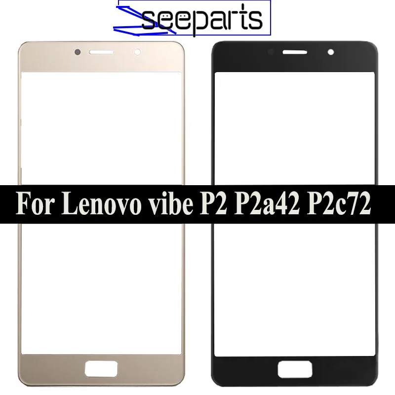Новый Lenovo vibe P2 P2a42 P2c72 Внешний стеклянный объектив сенсорная панель сменная