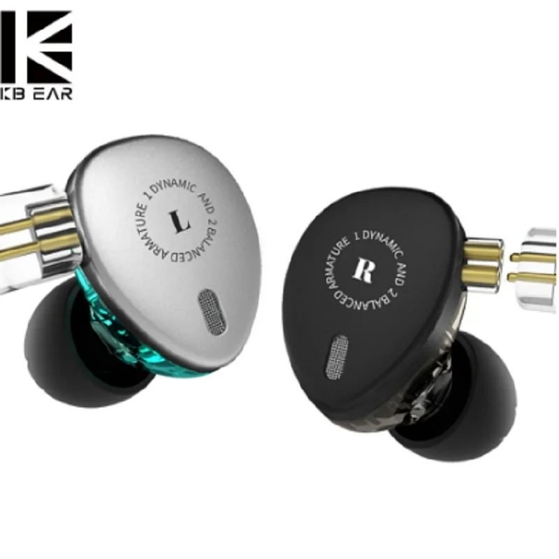 KB06 6 драйвер 2BA + 1DD HIFI Hybird технология в ухо наушники бас DJ бег спорт гарнитура Мини
