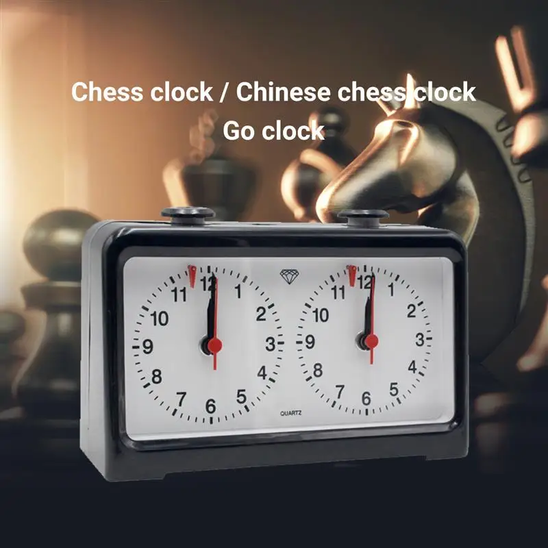

Chess Clock Chess Timer Chess Clock Professional Mechanical Chess Clock Countdown Timer Suitable For All Kinds Of Chess Games.