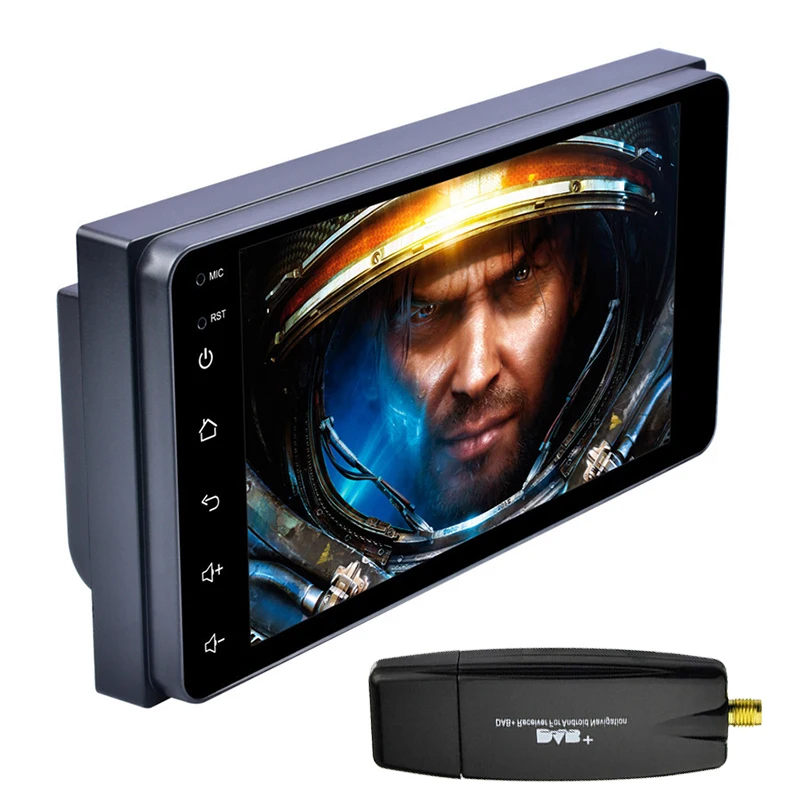 Автомобильный MP5 плеер для TOYOTA 7 дюймов на Android 8 1 с сенсорным экраном Bluetooth Wi Fi GPS
