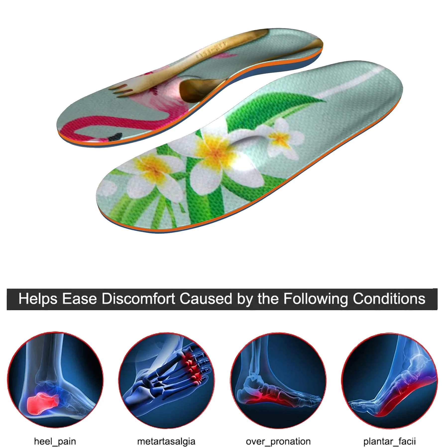 Running insoles, high arch support, orthopedic insoles, plantar fasciitis, foot sports