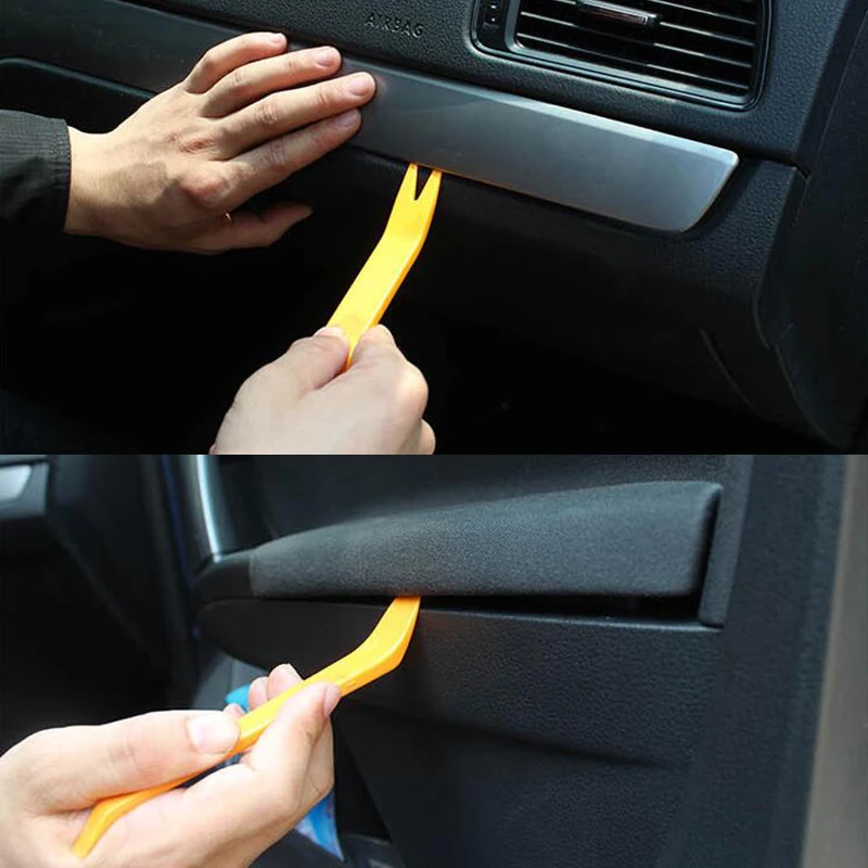 4 шт./компл. портативный автомобильный радиоприемник панель дверной зажим