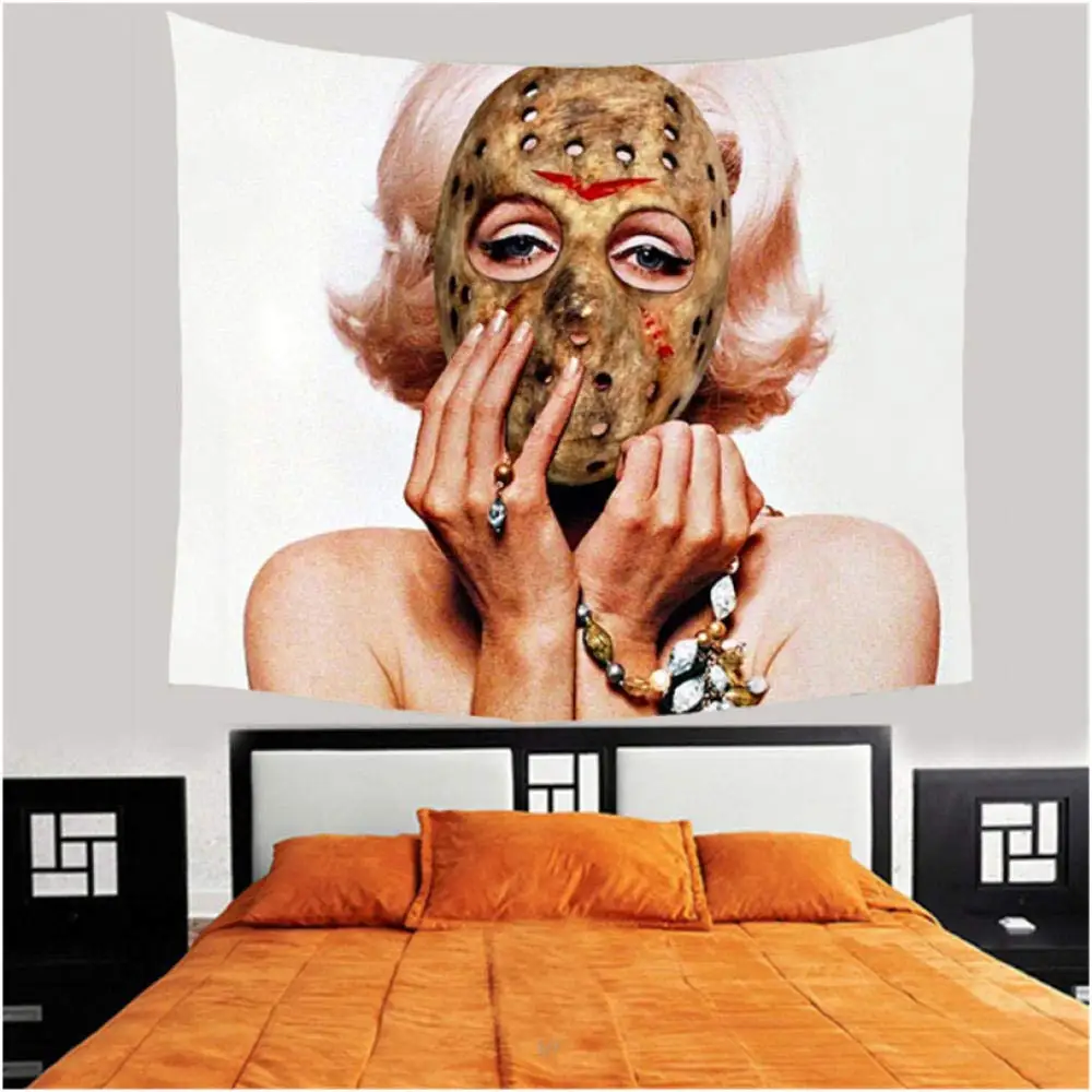 

Horror Movie Uniquen Friday Uniquen Tapestry Custom Artist Home Decor