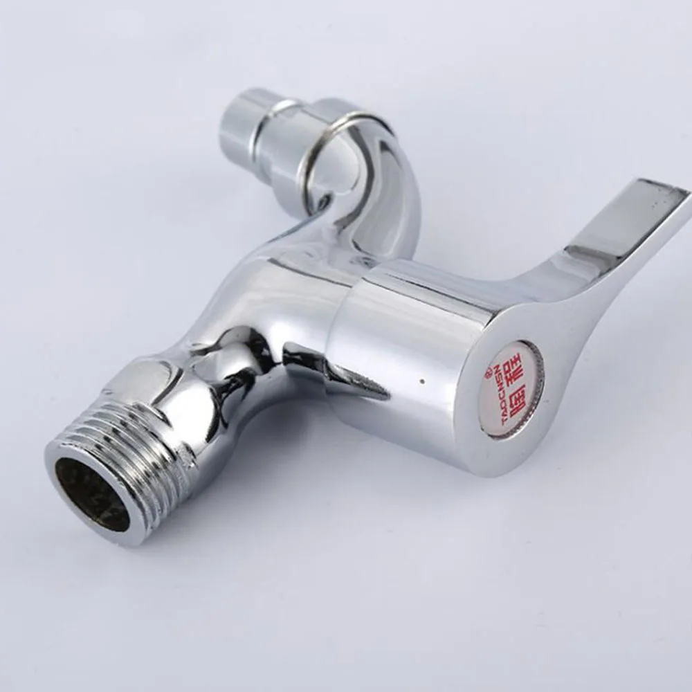 Хромированная стиральная машина смесители для раковины холодной воды