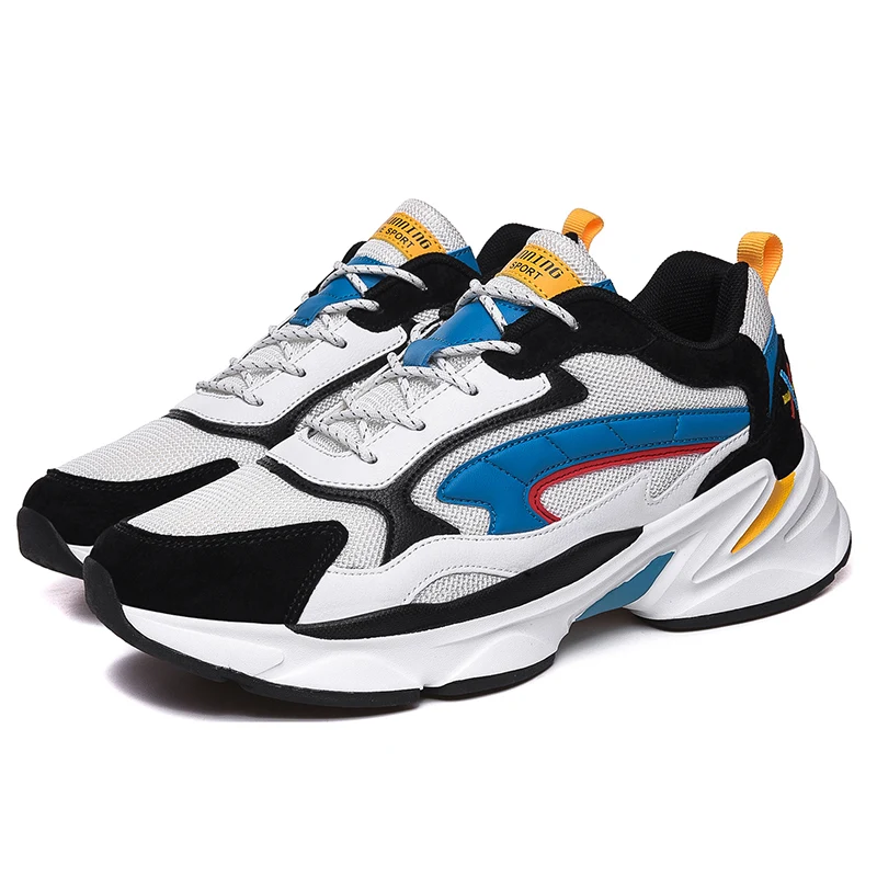 

Suede EVA Running Shoes For Men Sneakers Breathable Mesh Sport Shoes Walking Shoes