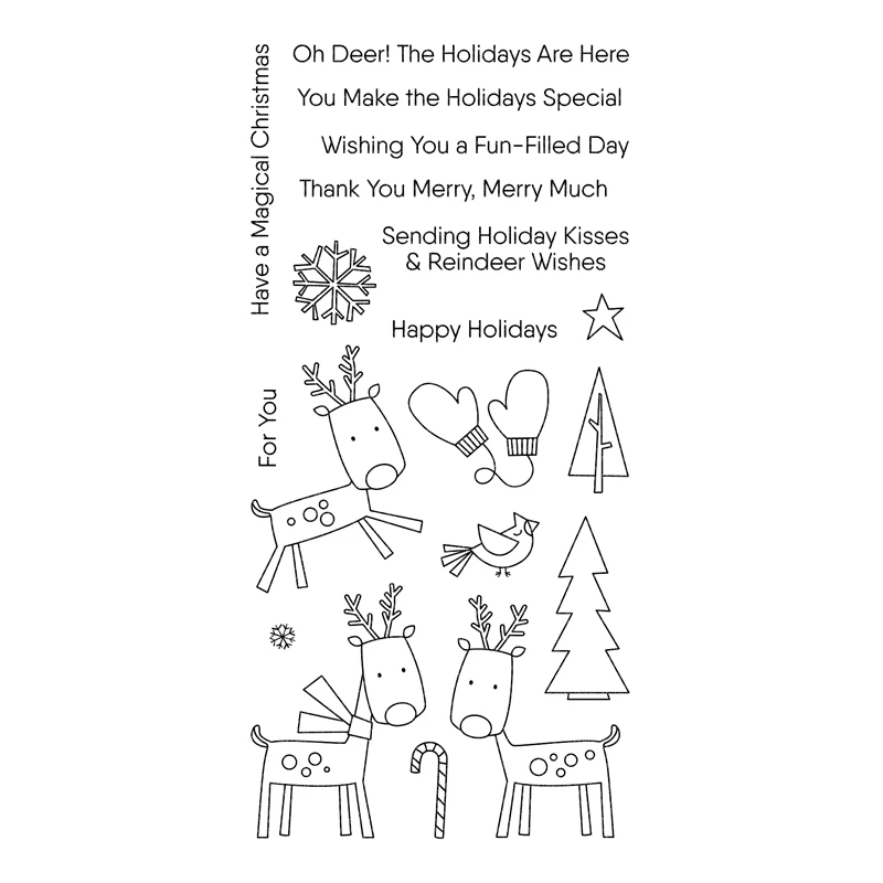 2019 3D Новое поступление металлические Вырубные штампы и Скрапбукинг для бумажных открыток олень тиснение