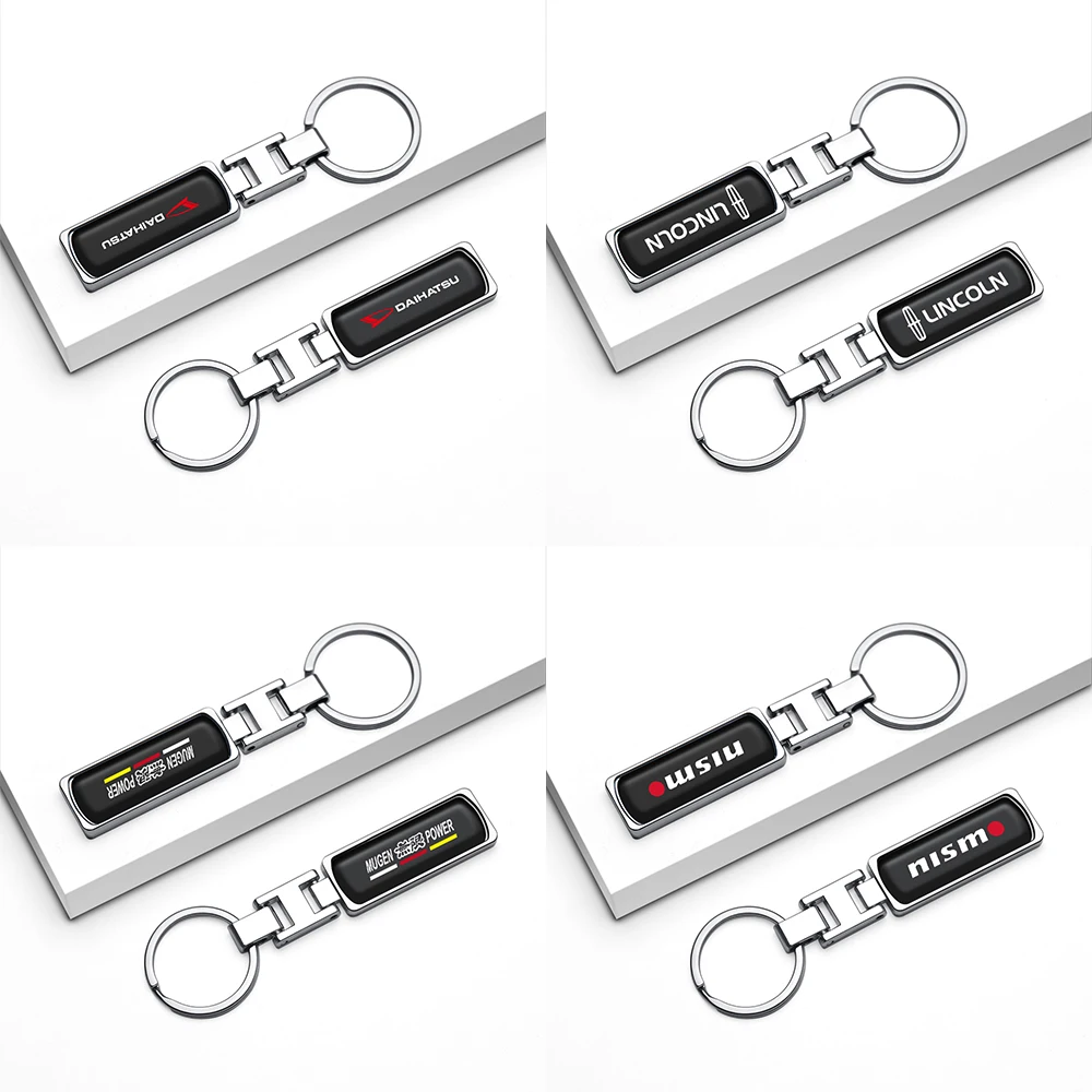Роскошные автомобильные Значки брелок для ключей кольца аксессуары Jaguar Alfa Romeo